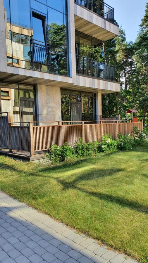 Ferienwohnung Apartamenti Romantika Jūrkalne Exterior foto